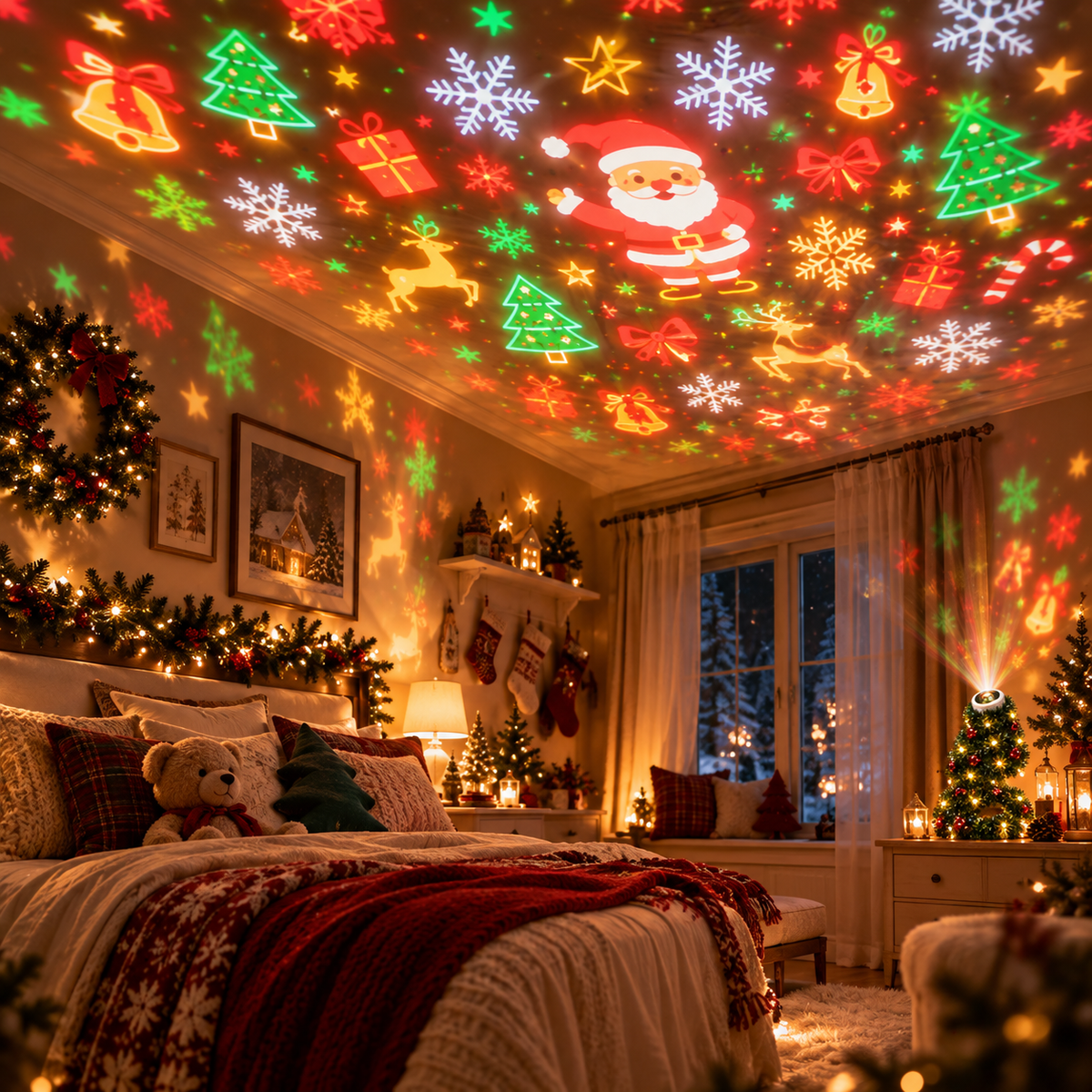 JollyGlow™ Christmas Projector